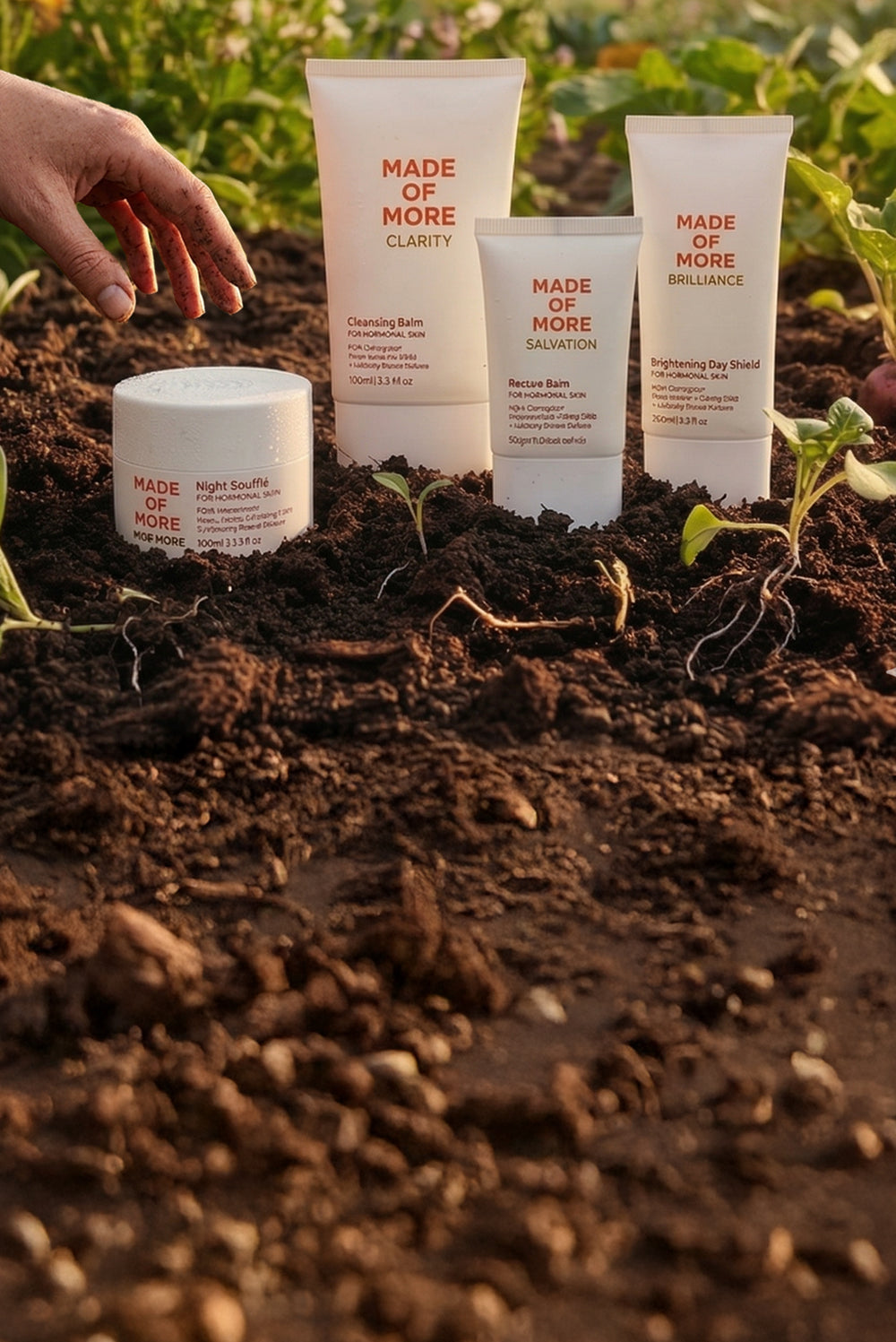 hormonal skin plays dirty. so do we.