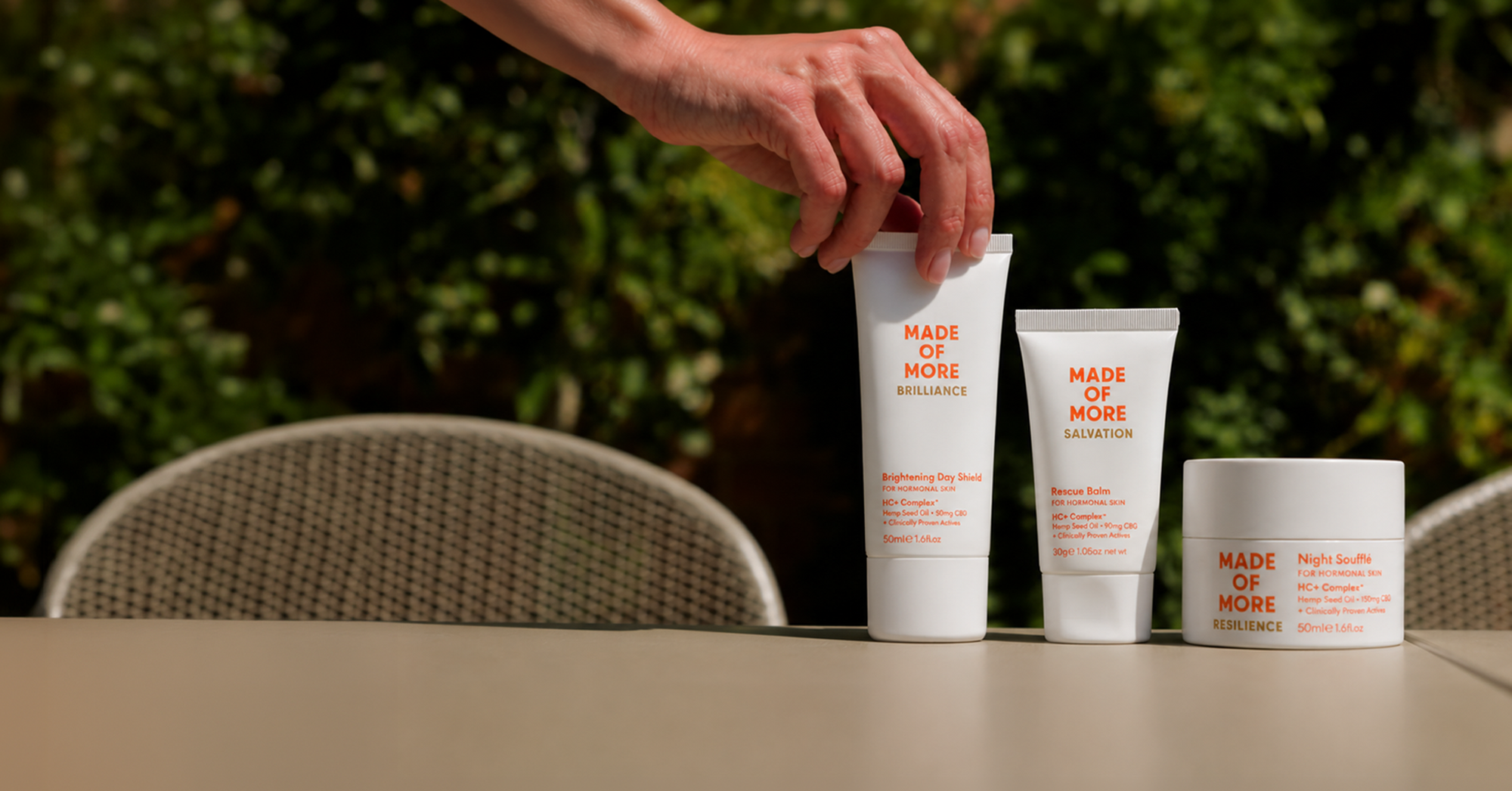 dryness, redness, sensitivity? not in our summer plans.