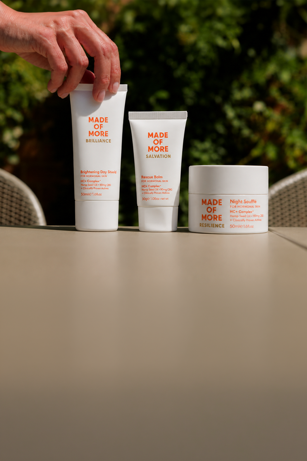 dryness, redness, sensitivity? not in our summer plans.