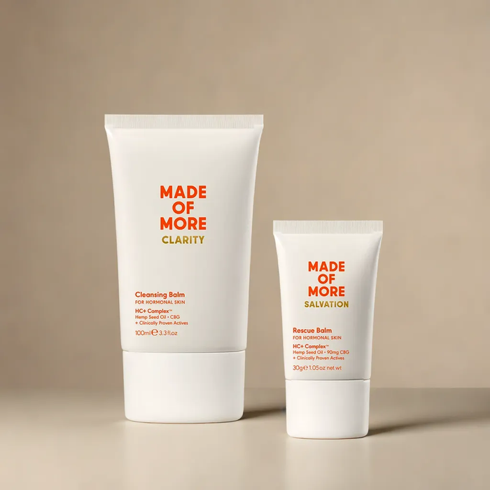 Starter Duo: Clarity Cleansing Balm and Salvation Rescue Balm